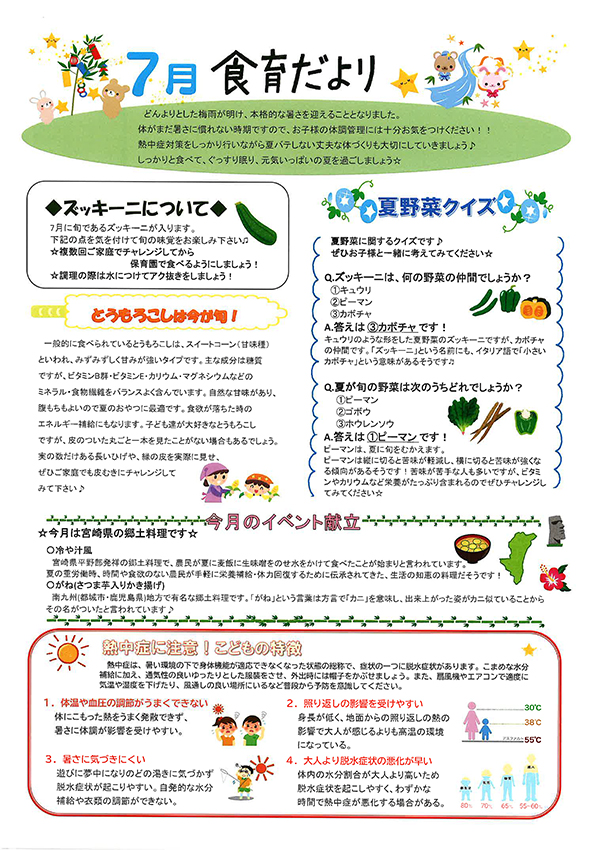 食育だより